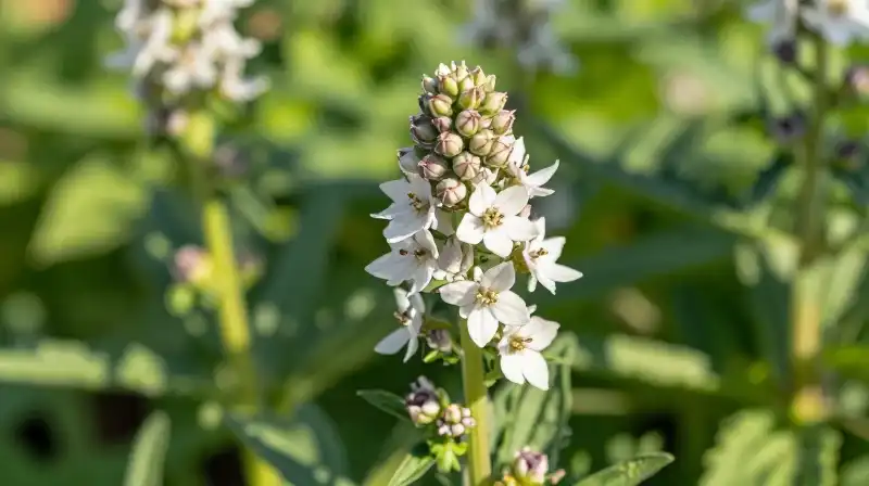 Lush Tickseed blooms illuminated by bright morning sunlight